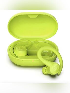 JLab Go Sport+ True Wireless Earbuds with Charging Case - Lime Green